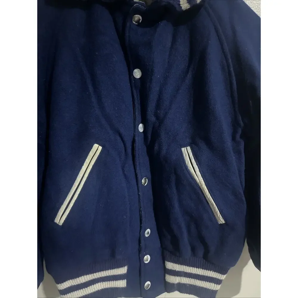 RARE VTG 1950s Nashville Tennessee Antioch High School Letterman Jacket Small